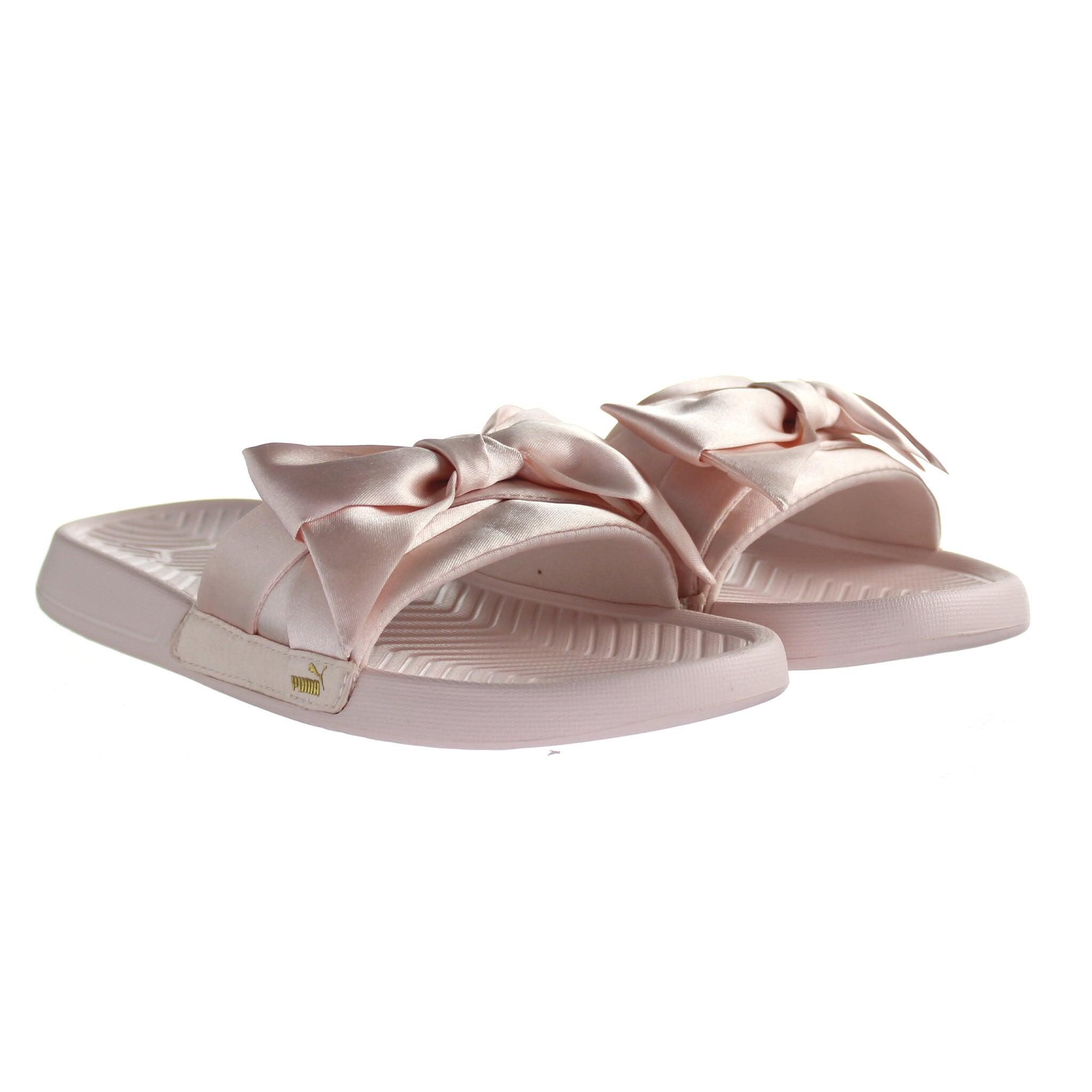 PUMA Puma Popcat Bow Womens Pink Sliders