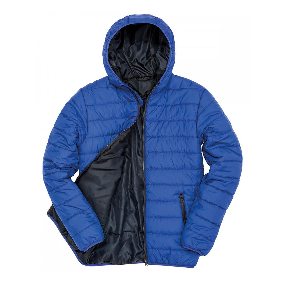 Core Mens Soft Padded Jacket (Royal/Navy) 4/5