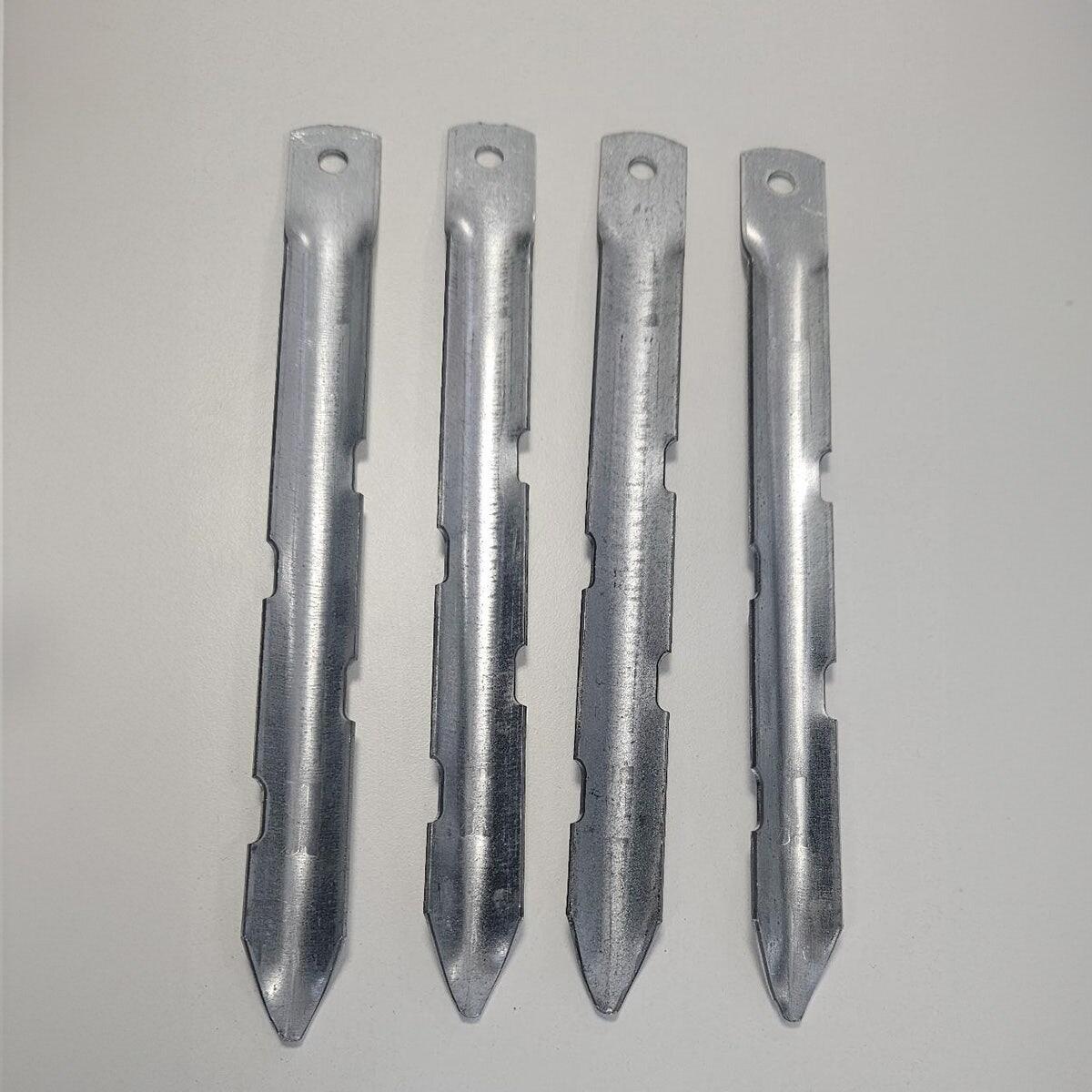 Pattes de scellement acier pour portiques 3/3