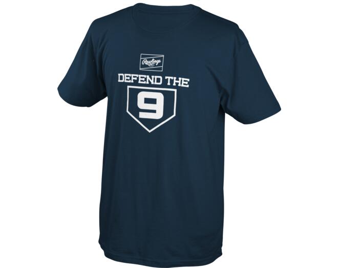 Maglietta Rawlings CLM3 Defend 9 S blu navy 1/1