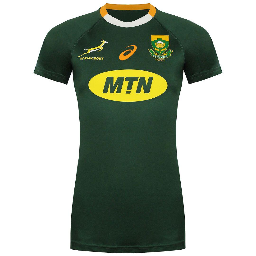 ASICS Asics Springboks South Africa Rugby Womens T-Shirt