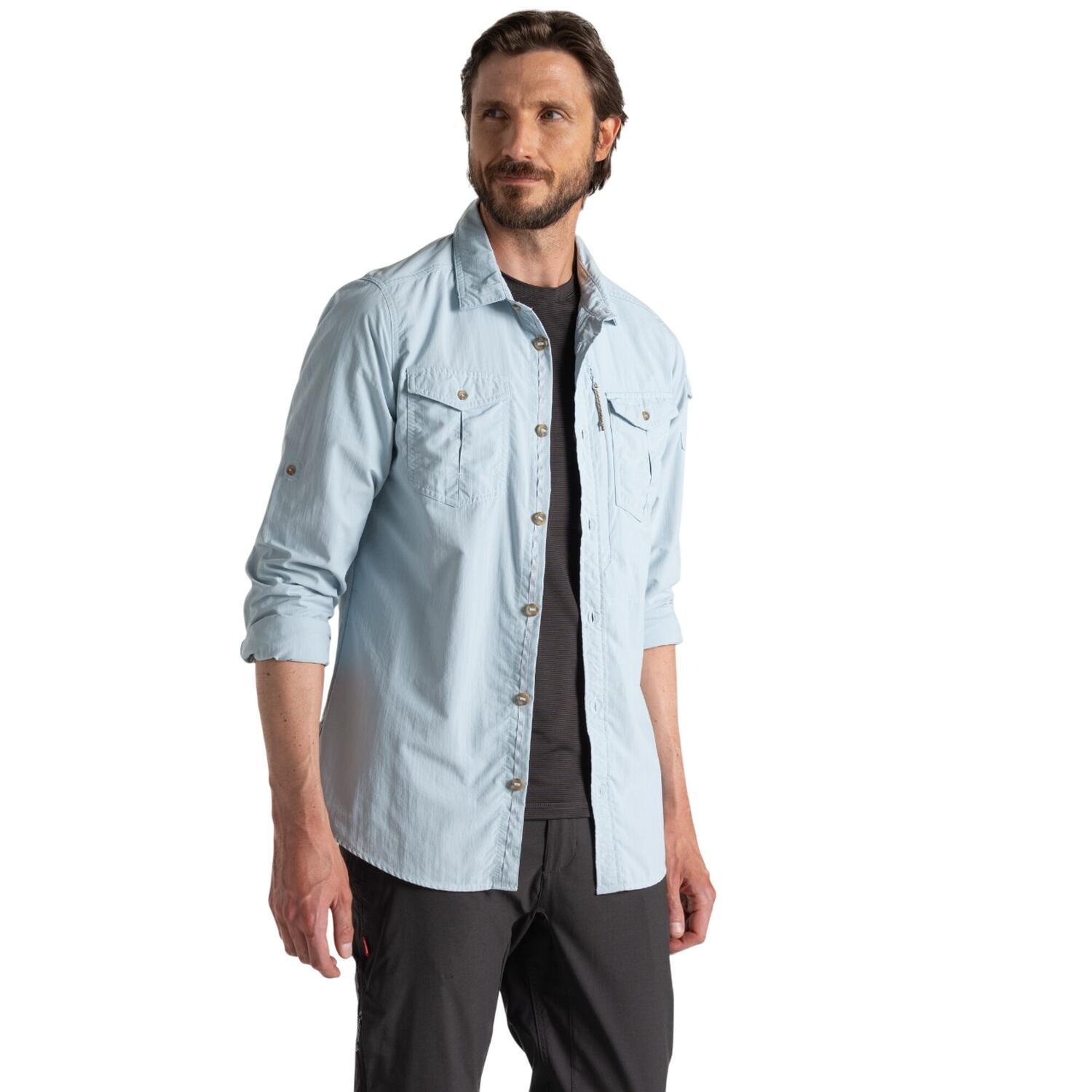 Chemise ADVENTURE Homme (Bleu Pâle) 4/5