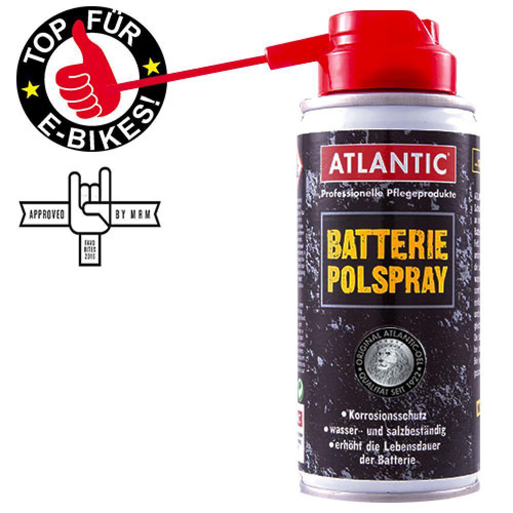 Atlantic Batteriepolspray 100ml, Sprühdose, mit Kappillarröhrchen 2/3