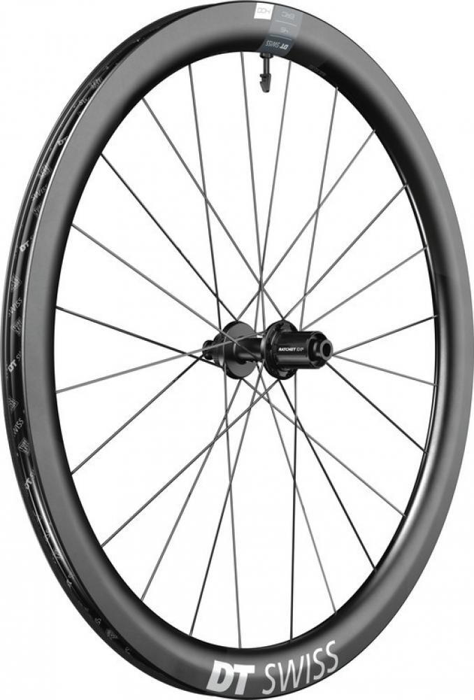 DT Swiss Laufrad ERC 1400 DICUT Disc 622 x 45 mm Schwarz - aerodynamisches En... 3/3