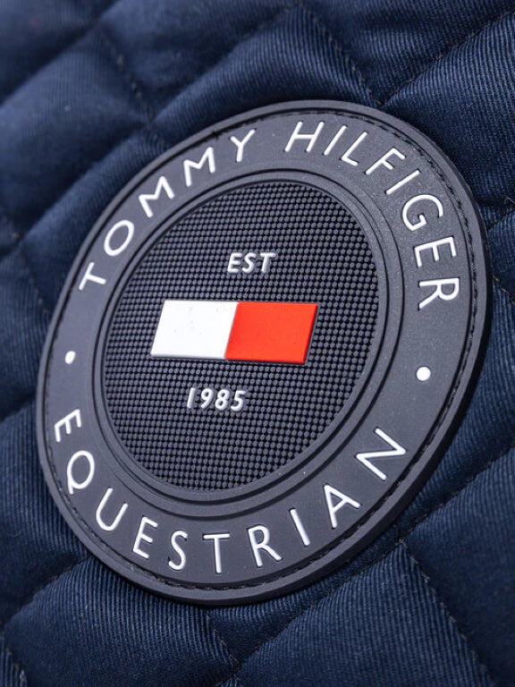 Tommy Hilfiger Equestrian Global Waffle Zadeldek Wit - 4/7