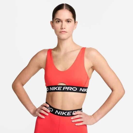 Top - reggiseni sportivi donna nike rosso
