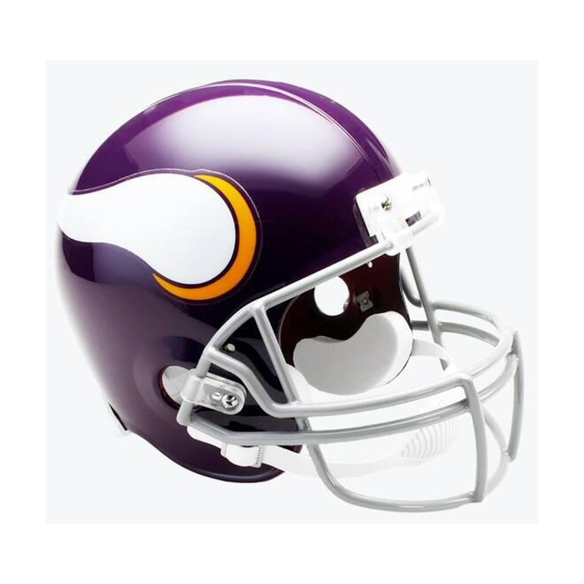 Riddell VSR4 Throwback Mini Helmet Club Vikings