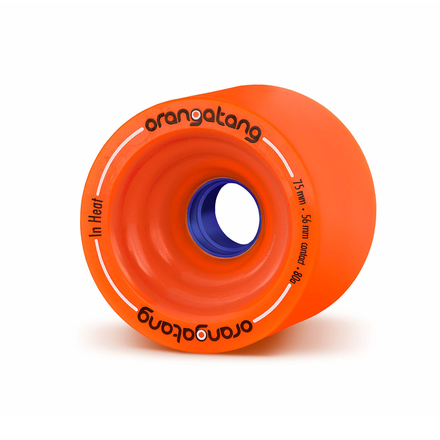 ORANGATANG Rodas Skateboard | 75mm In Heat | Dureza 80a | Orangatang