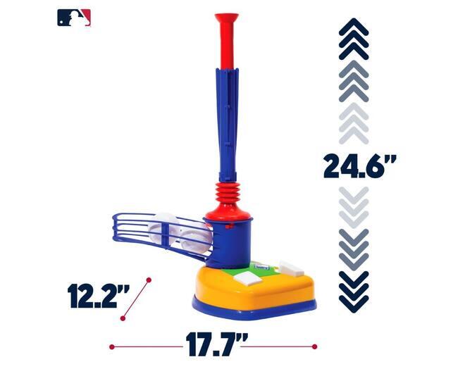 Franklin MLB Youth Super Star Batter 2IN1 Tee Ball Combo Baseball/Softball 3/5