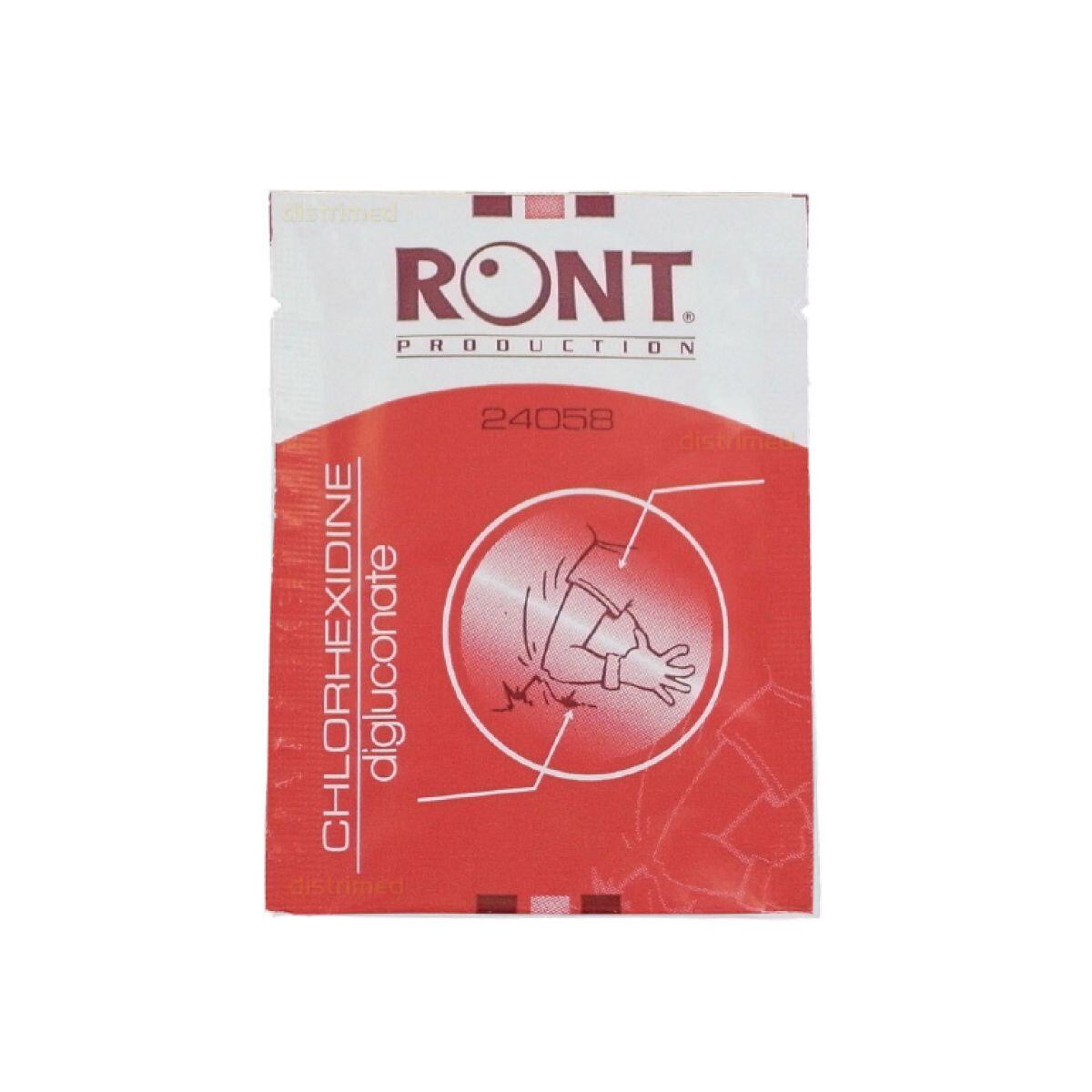 LOT DE 10 SERVIETTES CHLORHEXIDINE 1/1