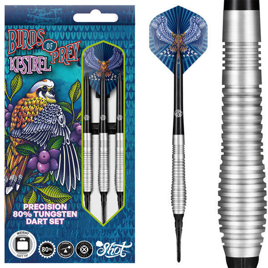 Shot Softtip Birds of Prey Kestrel 80%