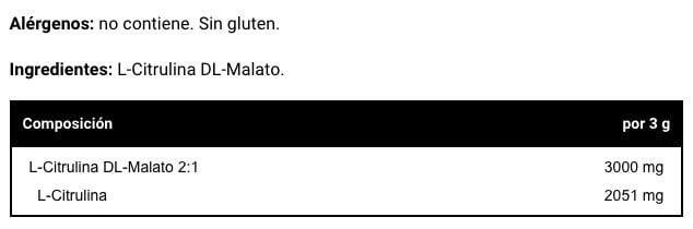 L-Citrullina 3000 in polvere - 200 g VitoBest 4/4