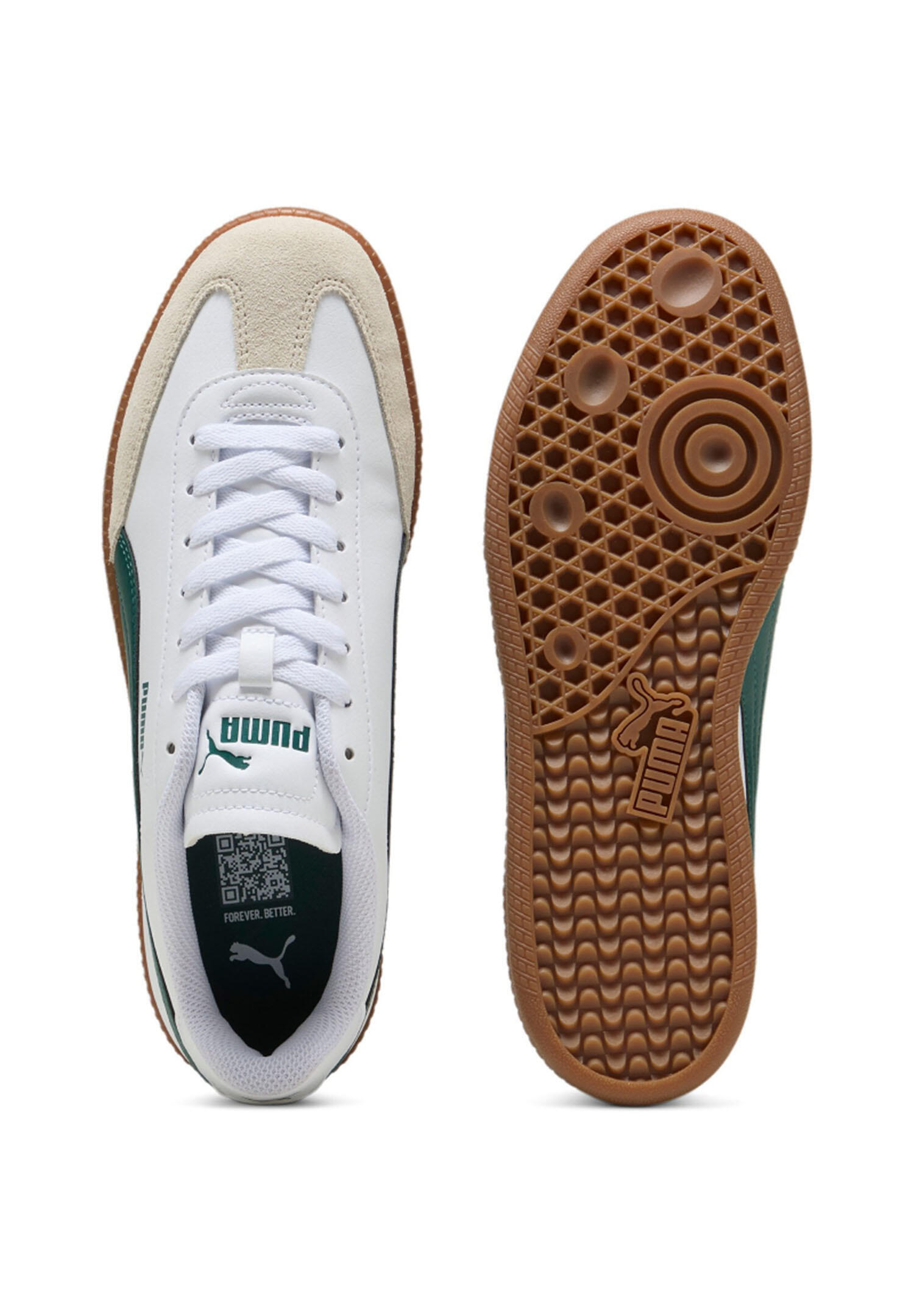 Puma 9-T Unisex Sneaker Turnschuhe 398174 14 weiss grün 5/6