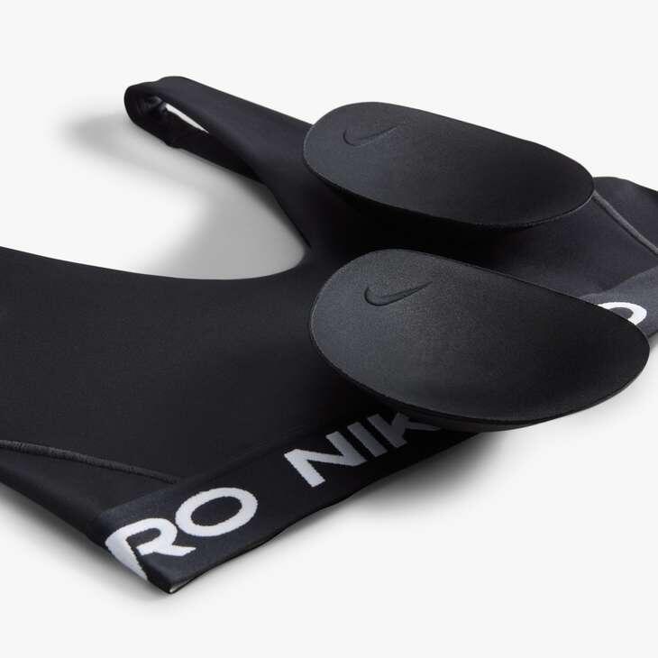 Top - reggiseni sportivi donna nike nero 3/4