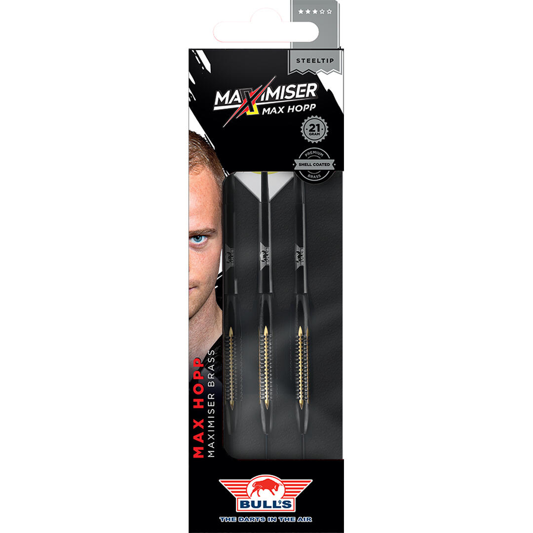 Bulls Max Maximiser Hopp Shell Coated Brass 21g 5/6