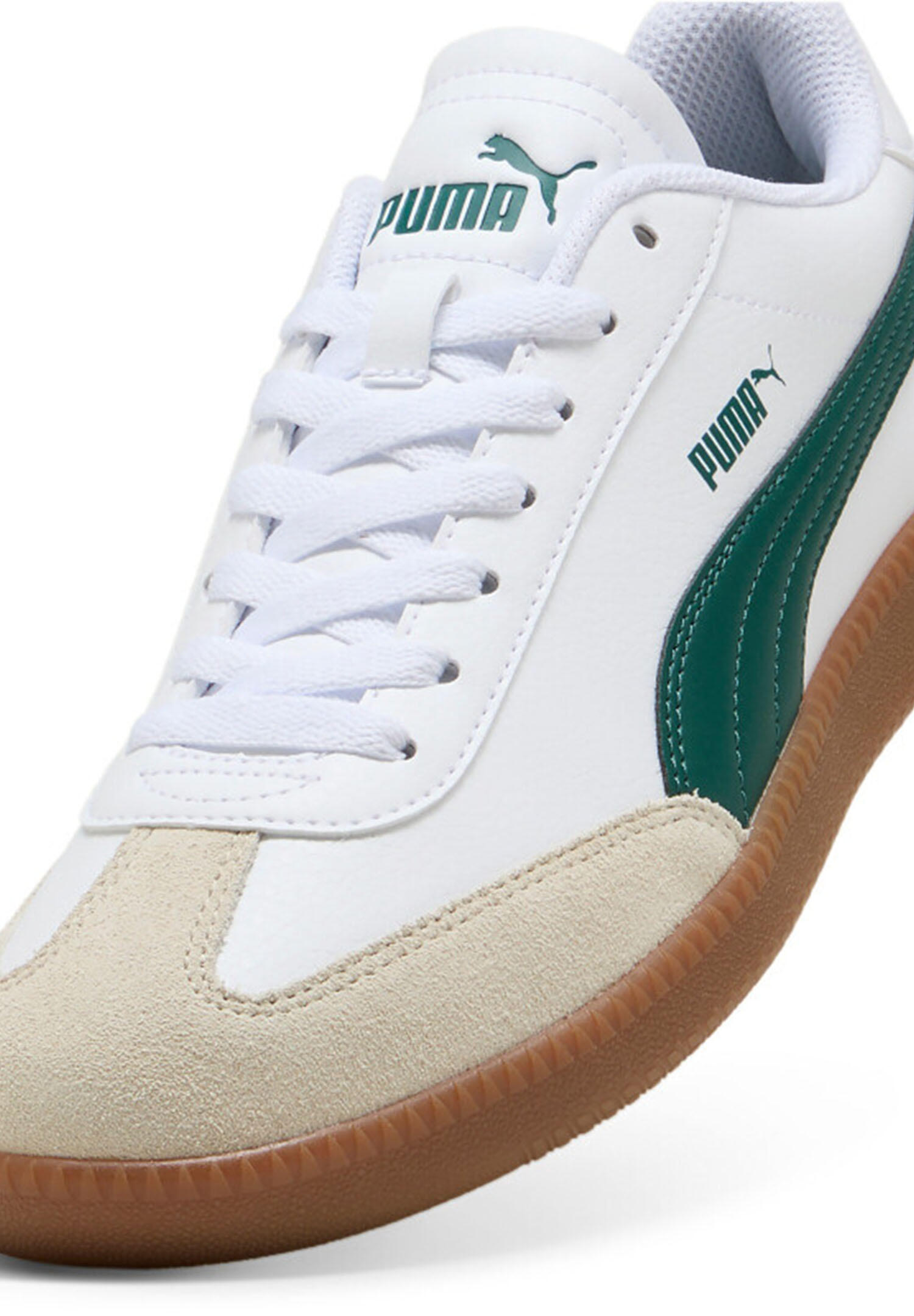 Puma 9-T Unisex Sneaker Turnschuhe 398174 14 weiss grün 3/6