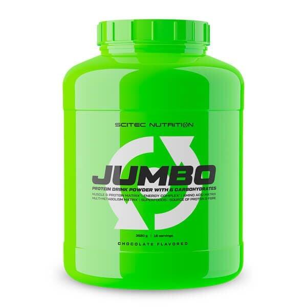 Jumbo - 3520g Chocolate da Scitec Nutrition PROMOÇÃO                      3 cores disponíveis
 61,90€ 69,90€ -11%    * 06/06/2025 até rutura de stock  Preço por quantidade 17,20€kg SCITEC NUTRITION Jumbo - 3520g Chocolate da Scitec NutritionVendido e expedido por: Masmusculo    