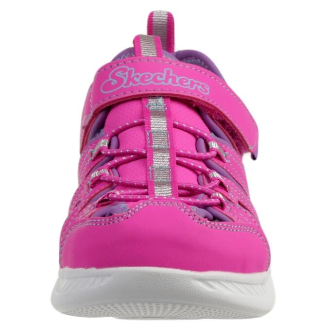 Skechers C-Flex Sandal 2.0 Playful Trek, dla dziewczynki, sandały, Różowe 2/6