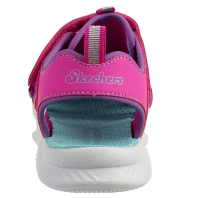 Skechers C-Flex Sandal 2.0 Playful Trek, dla dziewczynki, sandały, Różowe 4/6