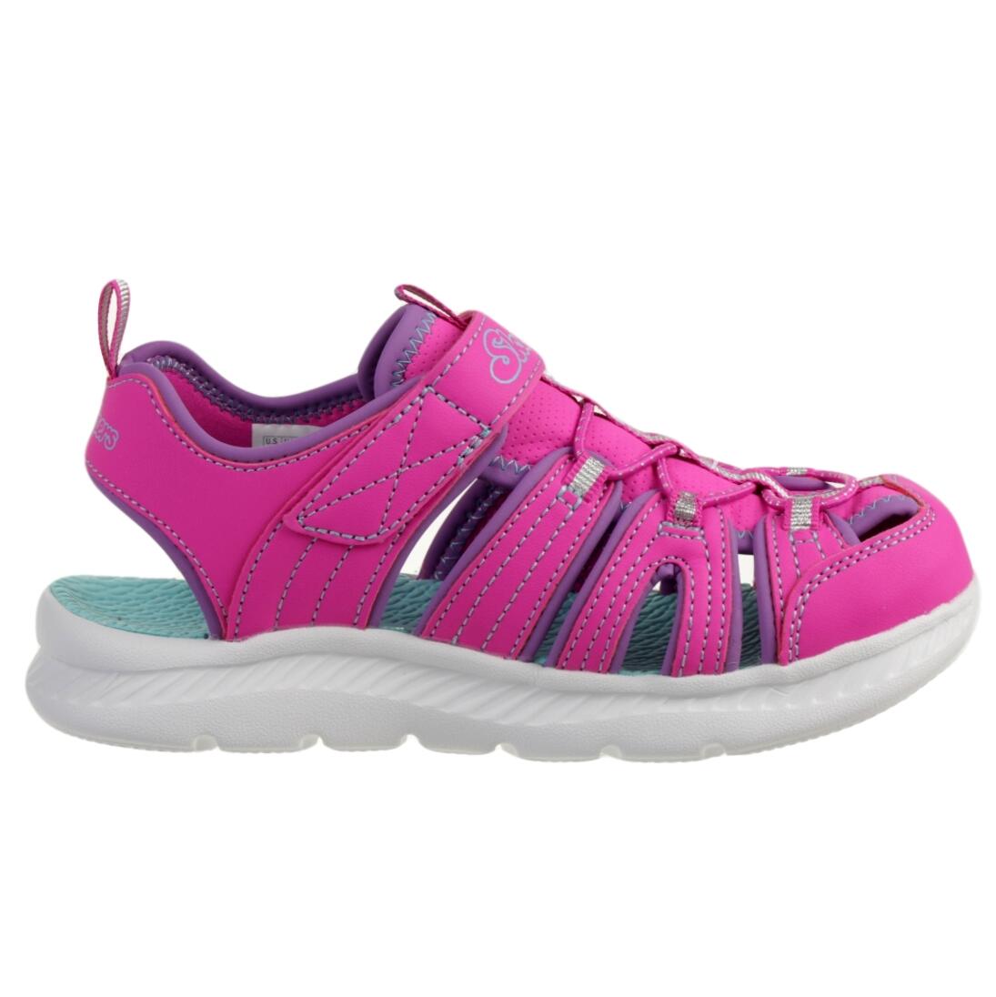 Skechers C-Flex Sandal 2.0 Playful Trek, dla dziewczynki, sandały, Różowe 3/6