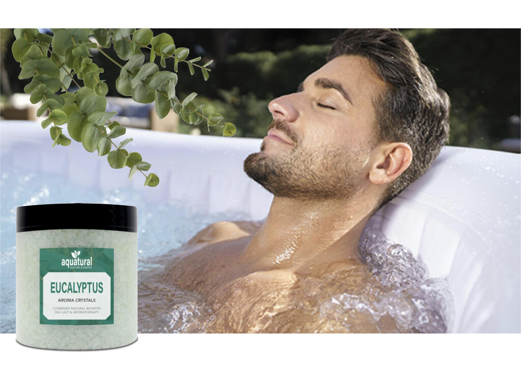 Aquatural 'Relax' set - Spa aroma crystals 3 x 350 g 2/4
