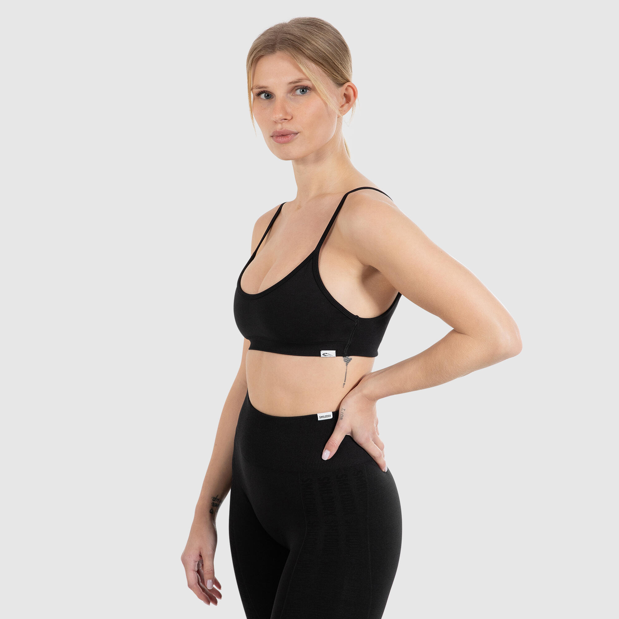 Damen Sport BH Layne Schwarz 2/6