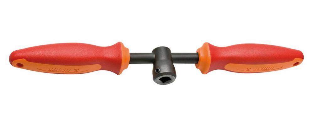 Unior Poignée pour taraud de pédale rouge 1695/4BI-US 2/2