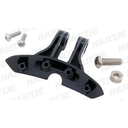 Uchwyt lampy AXA do widelca amortyzowanego Ø22–32 mm, czarny