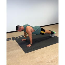 Tapis de grande surface pour tous types d'entraînement. 180 x 120 cm.