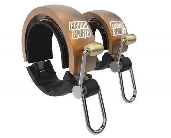 Knog Fahrradklingel Oi Luxe groß 23.8 - 31.8mm schwarz matt bourbon