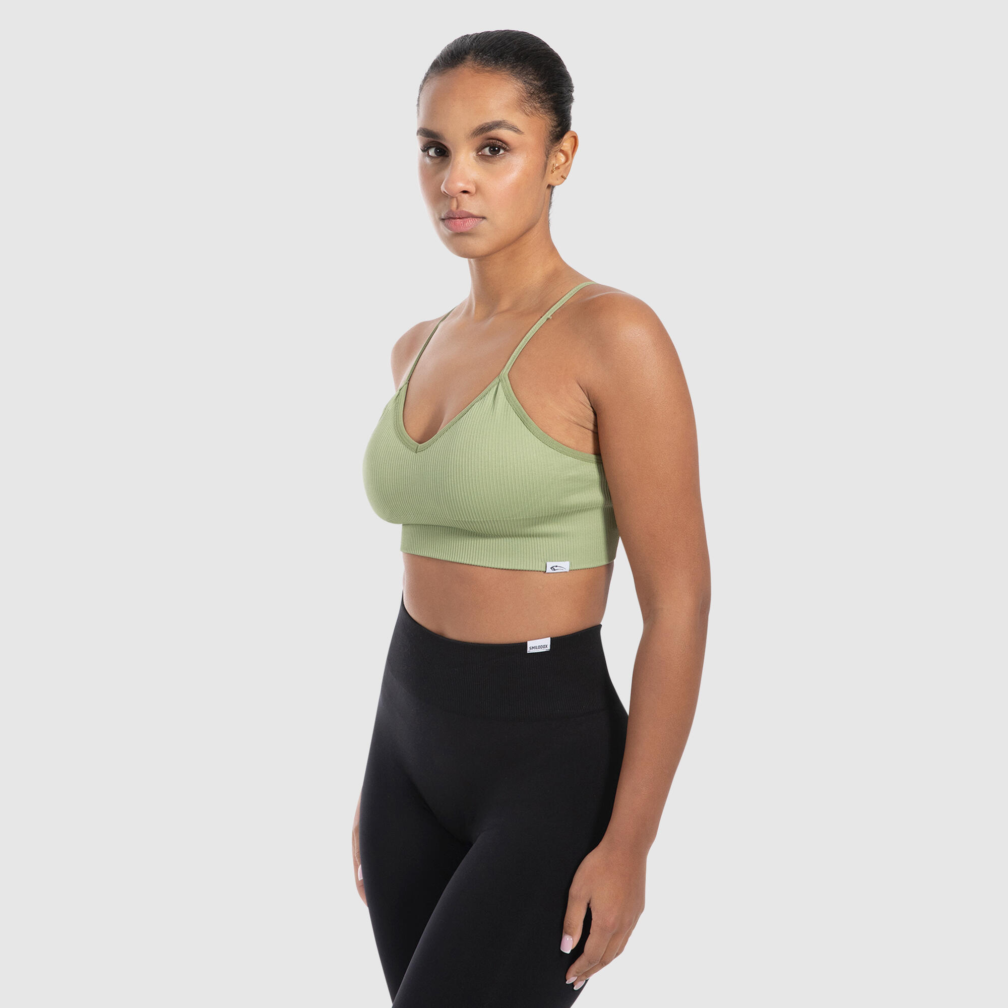 Damen Sport BH Alma Grün 2/6