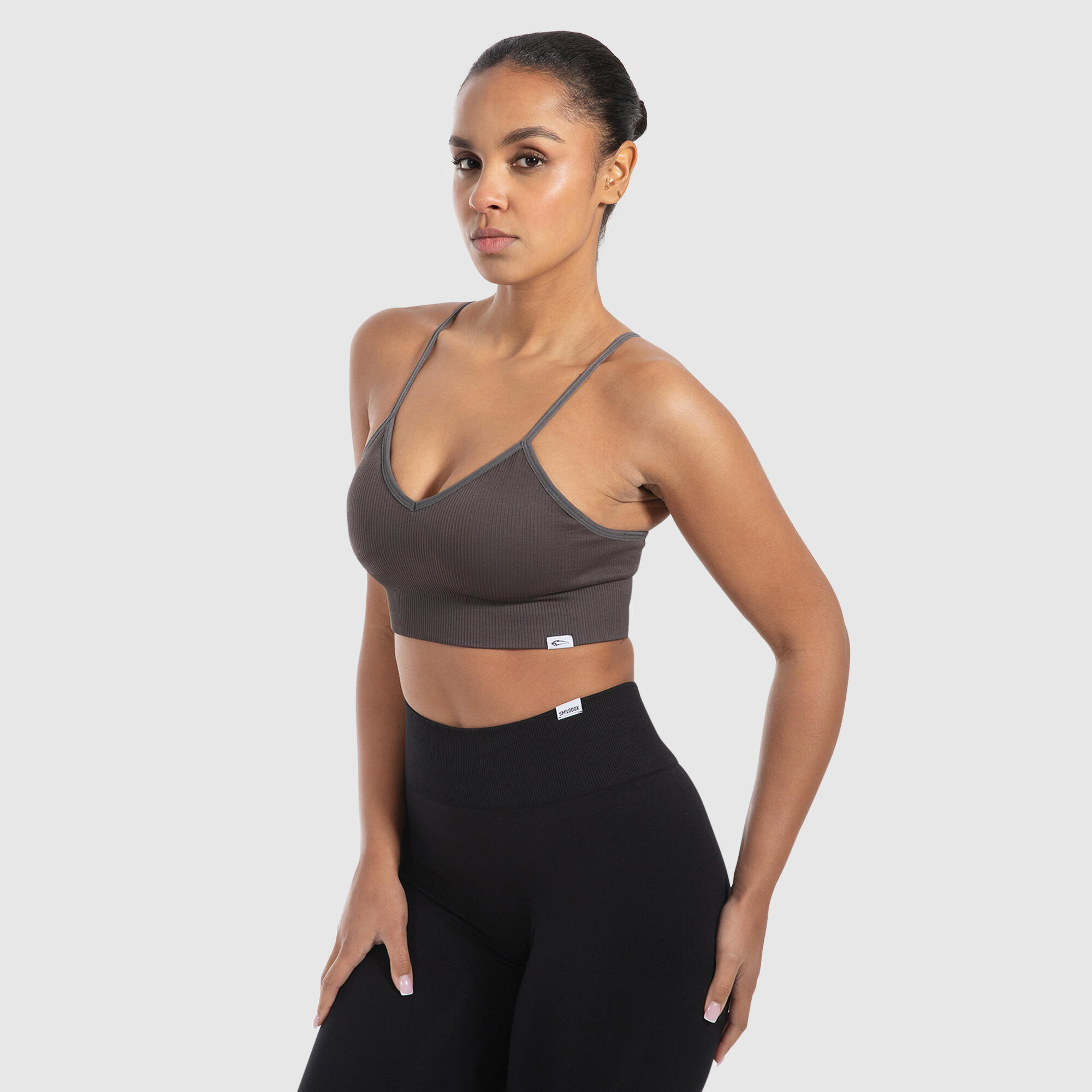 Damen Sport BH Alma Dunkelgrau 2/6