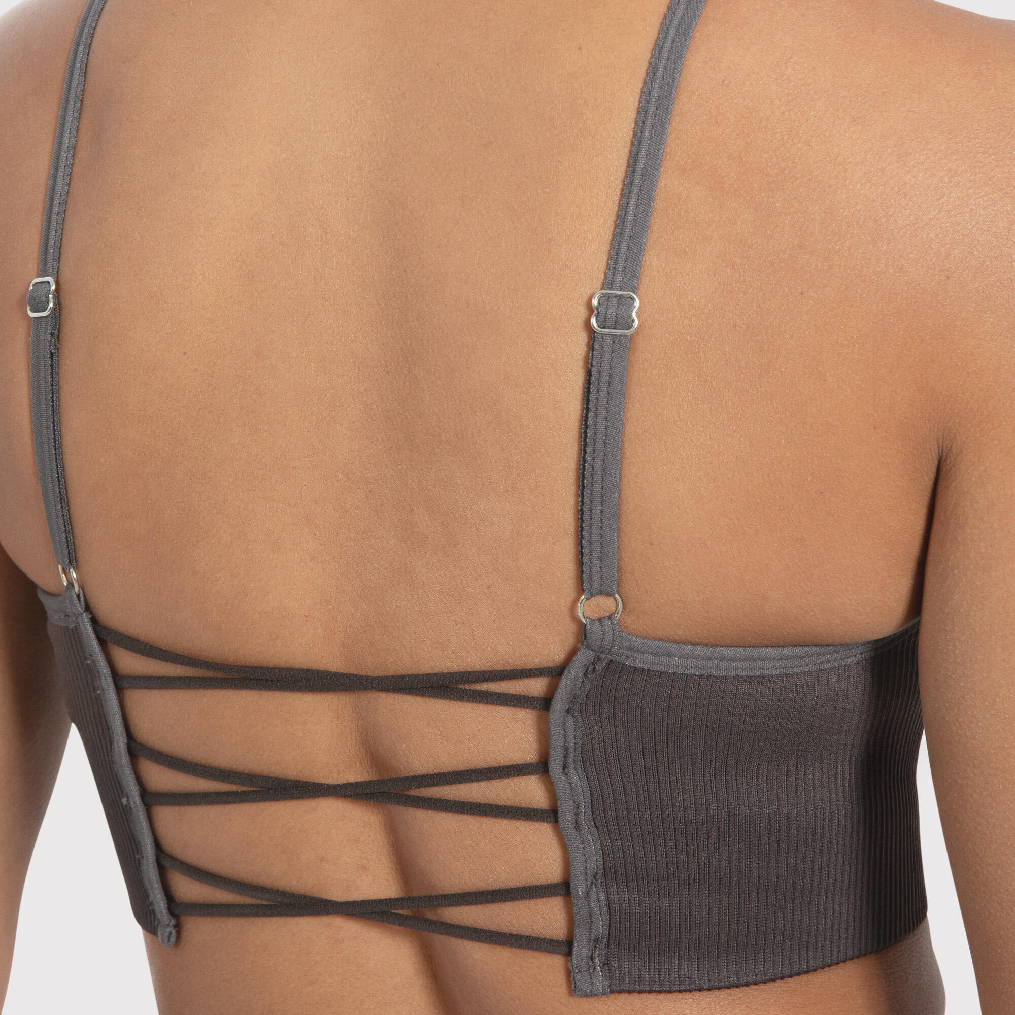 Damen Sport BH Alma Dunkelgrau 5/6