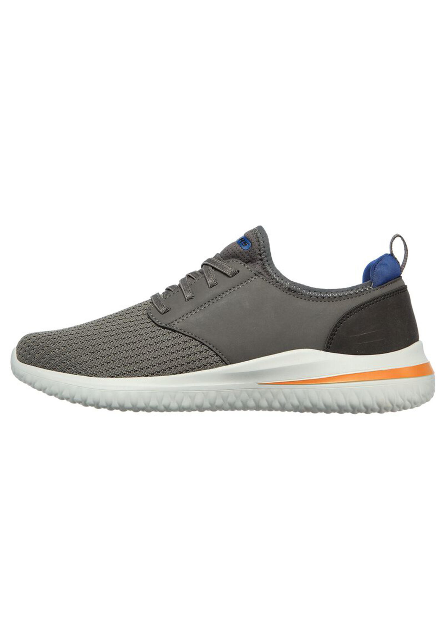 Skechers Delson 3.0 - MOONEY Herren Sneaker 210239 grau 3/4