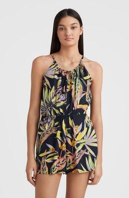 O'neill o'neill jumpsuits leina playsuit dames black tropical flower