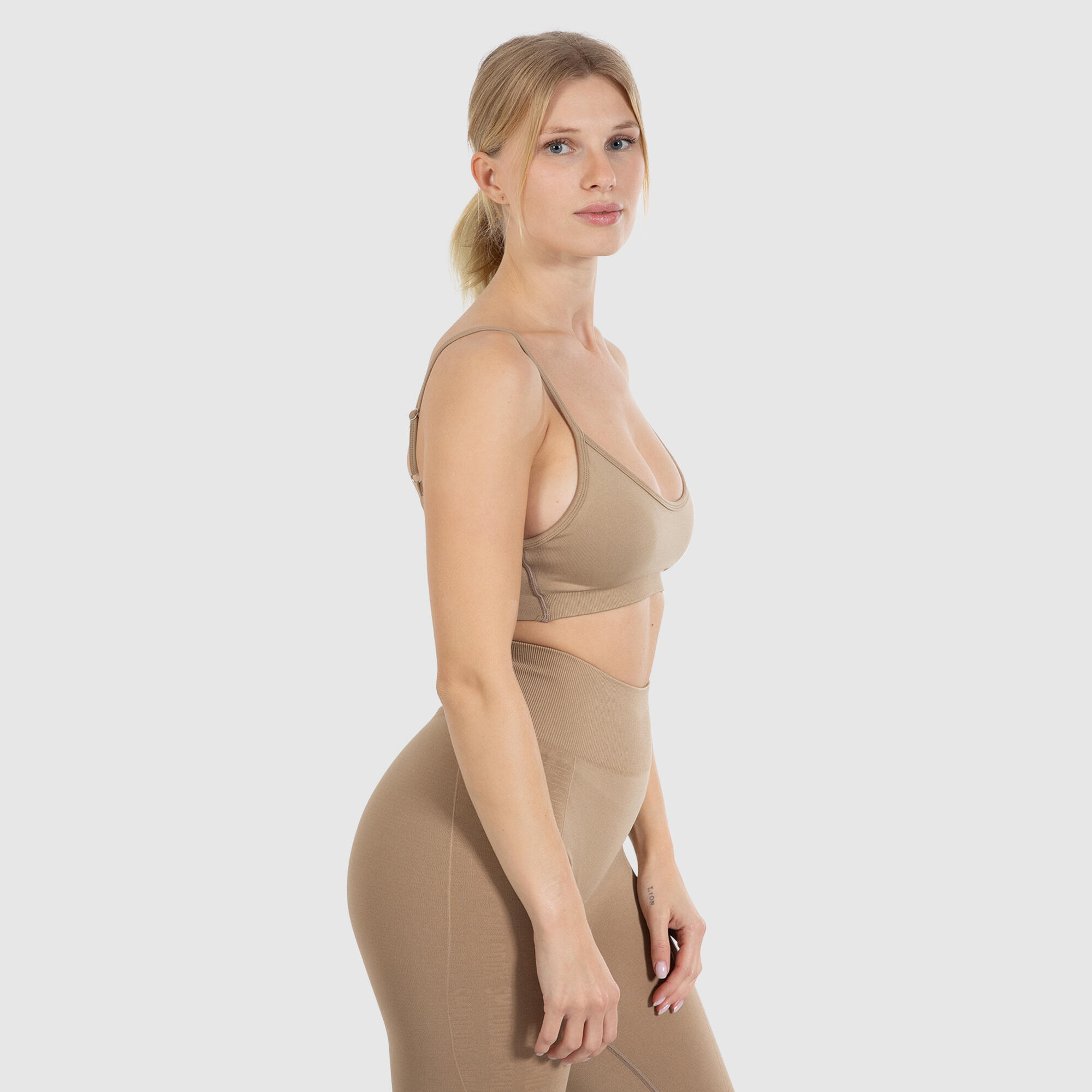 Damen Sport BH Layne Hellbraun 2/6