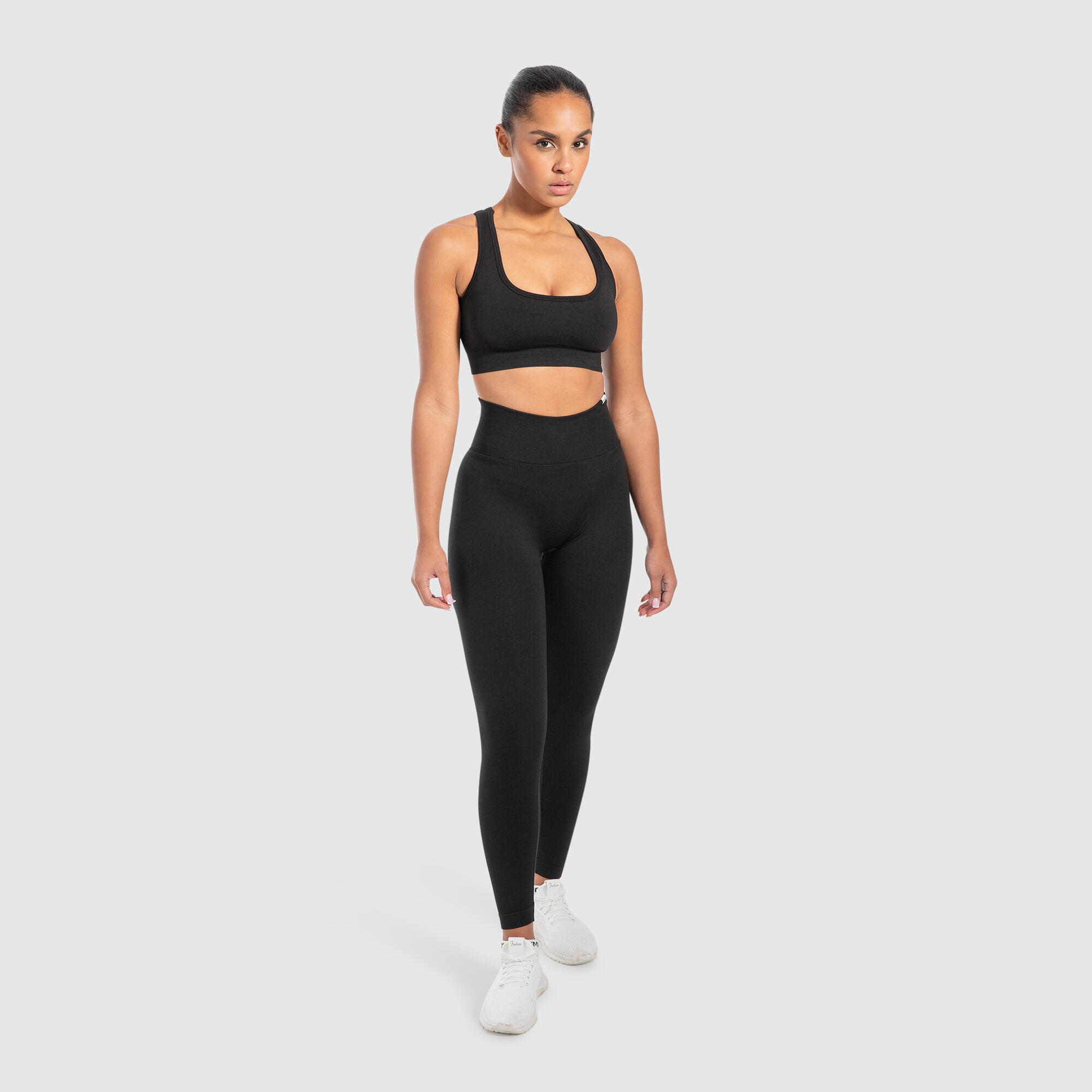 Damen Sport BH Louisa Schwarz 3/6