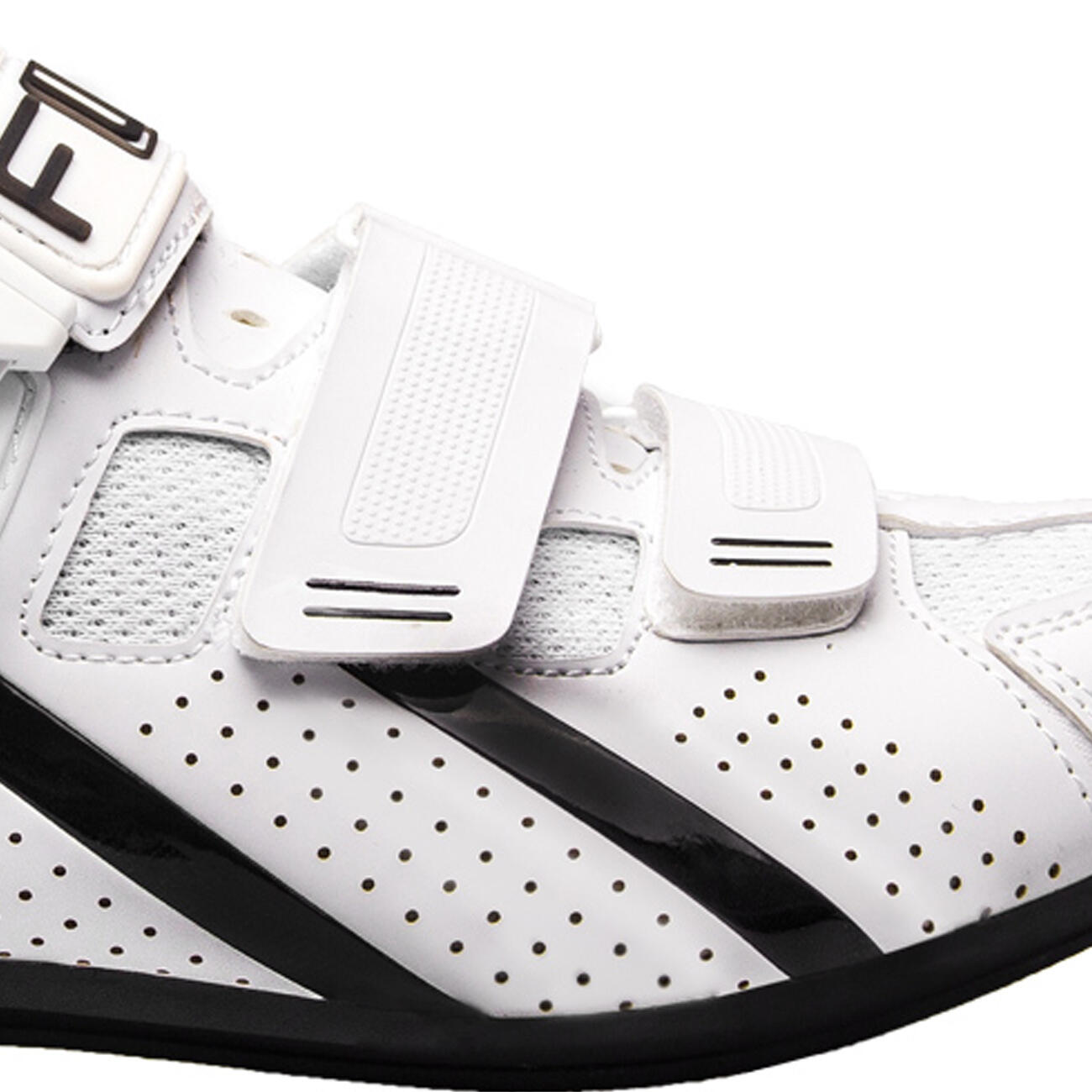 Straßenschuhe 2 selbstklebende Streifen + Klick FLR Pro F11 3/7