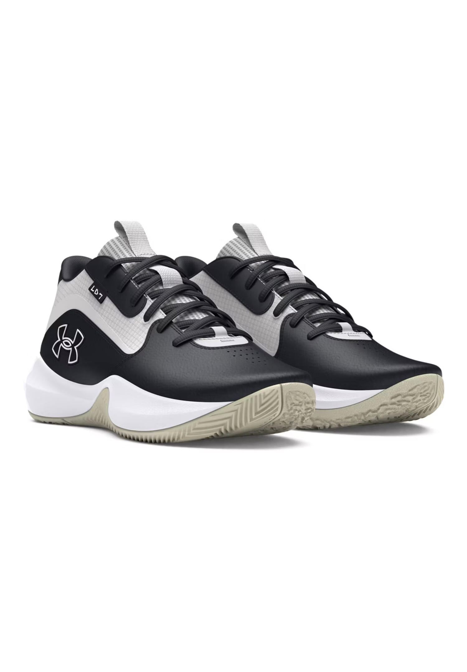UNDER ARMOUR Under Armour UA Lockdown 7 Basketballschuhe Unisex 3028512 002 schwarz/grau