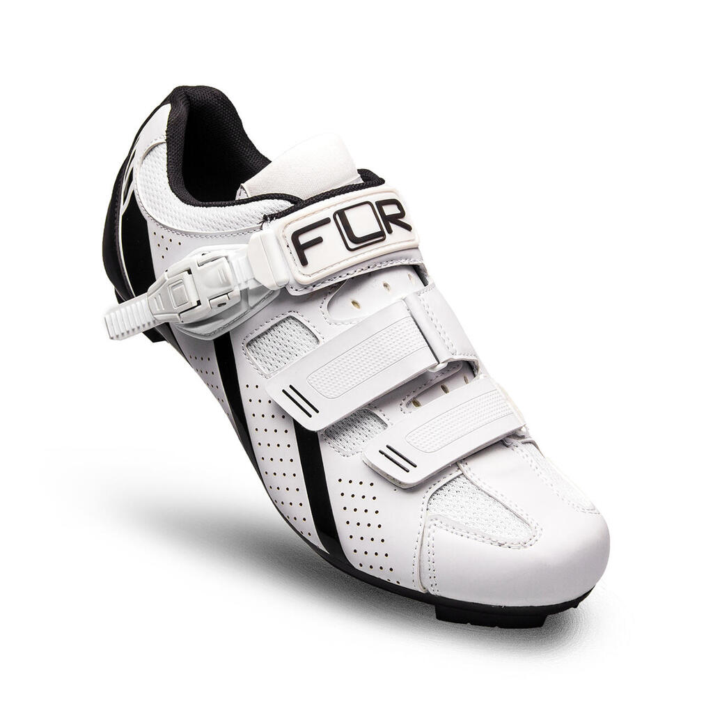 2-strap road shoes + click FLR Pro F11
