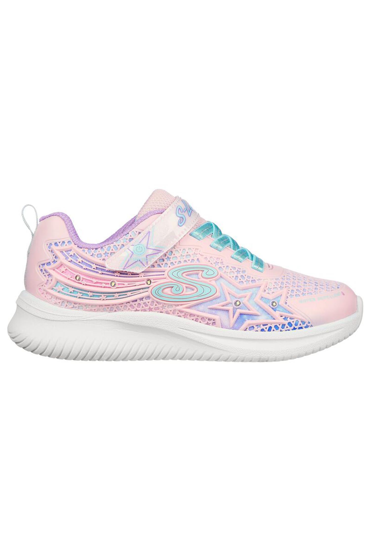 Zapatillas casual Niña Skechers Jumpsters-Wishful Star Color Rosa-302323L/PKAQ 2/5