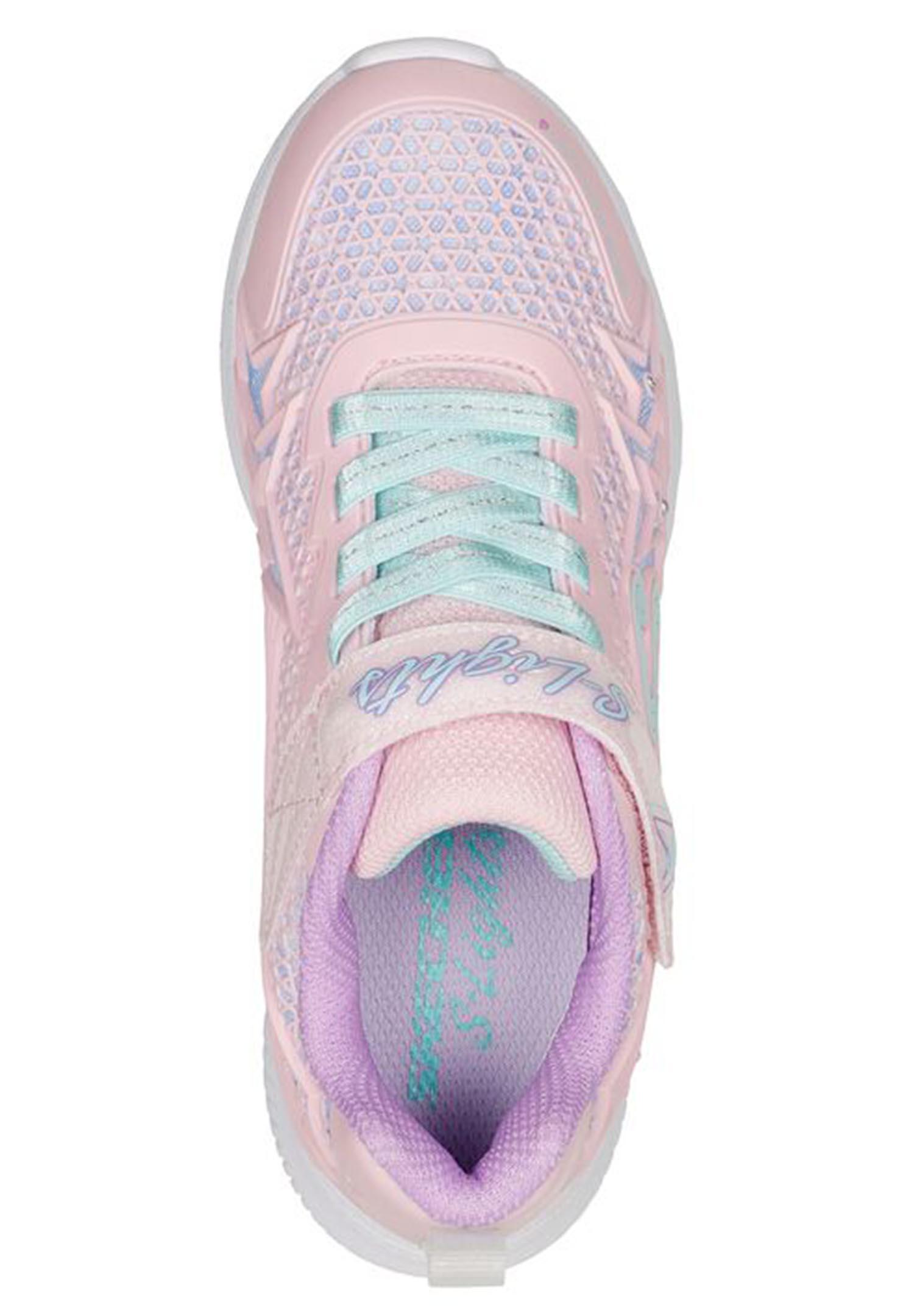 Zapatillas casual Niña Skechers Jumpsters-Wishful Star Color Rosa-302323L/PKAQ 3/5