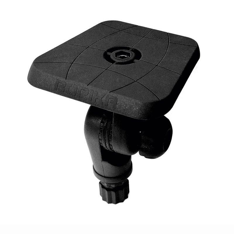 Borika fasten slt223b base preta para suporte de sonda de 100x100 mm