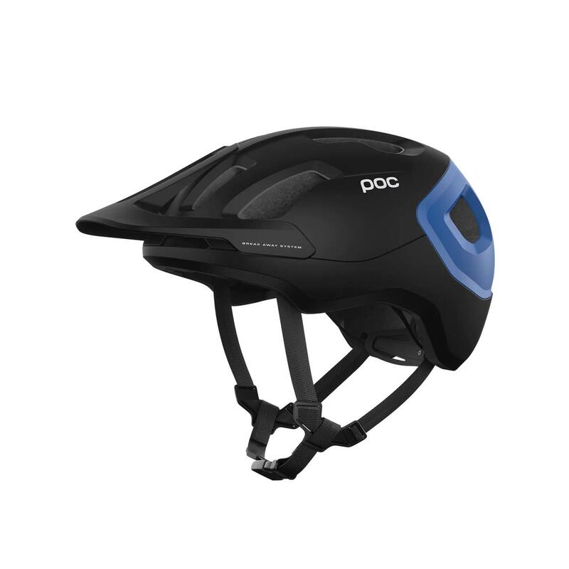 Casca MTB - Axion - Uranium Black I Opal Blue Metallic I Matt