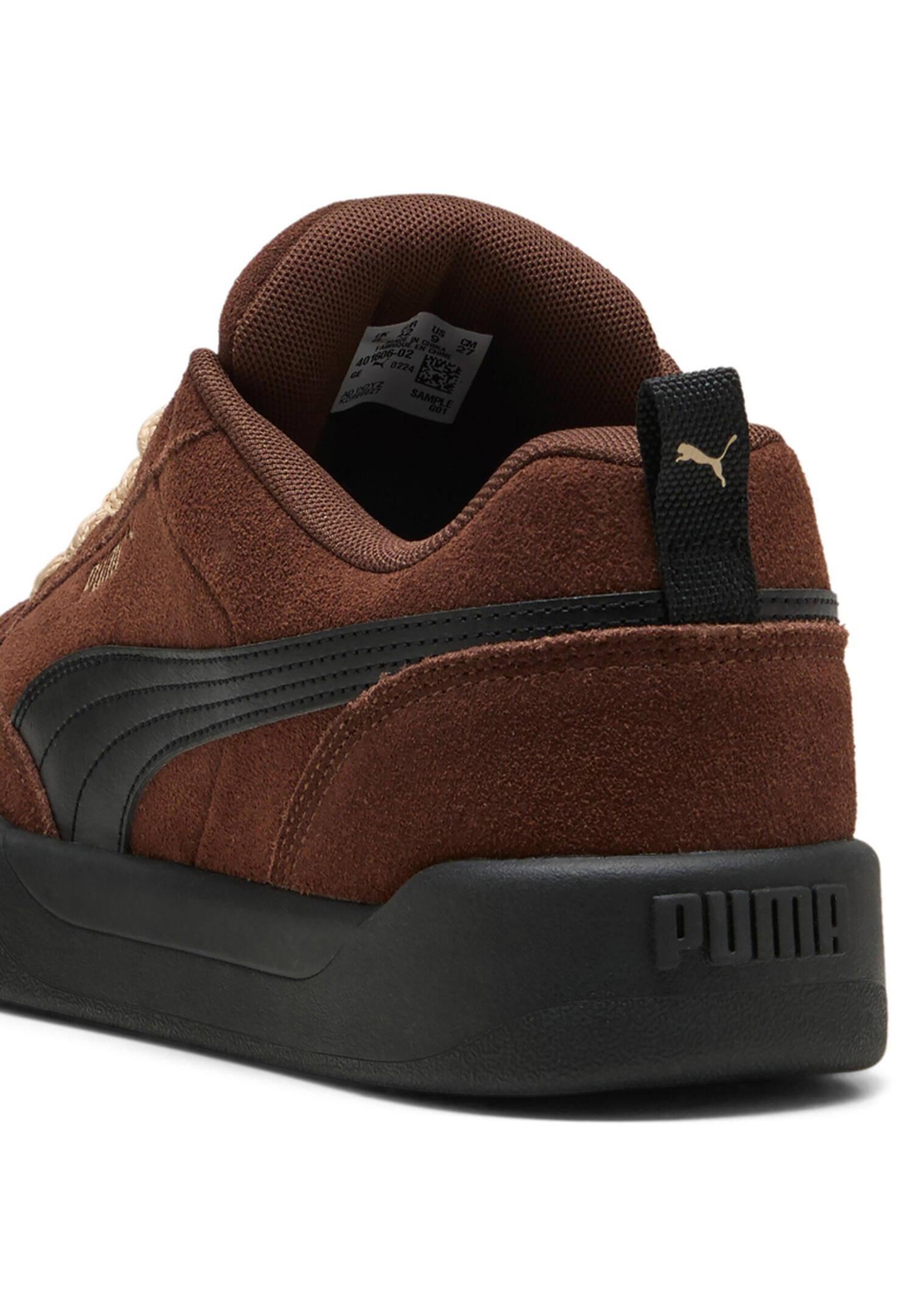 Puma Park Lifestyle Raw Unisex Sneaker Turnschuhe 401606 02 Braun 3/7