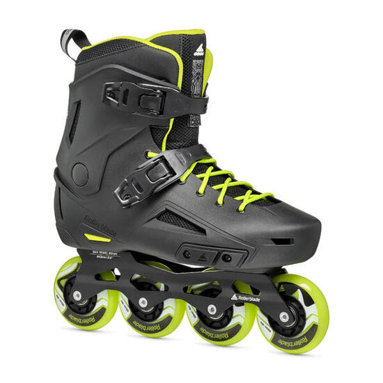 Męskie łyżworolki Rollerblade Lightning Black/Lime