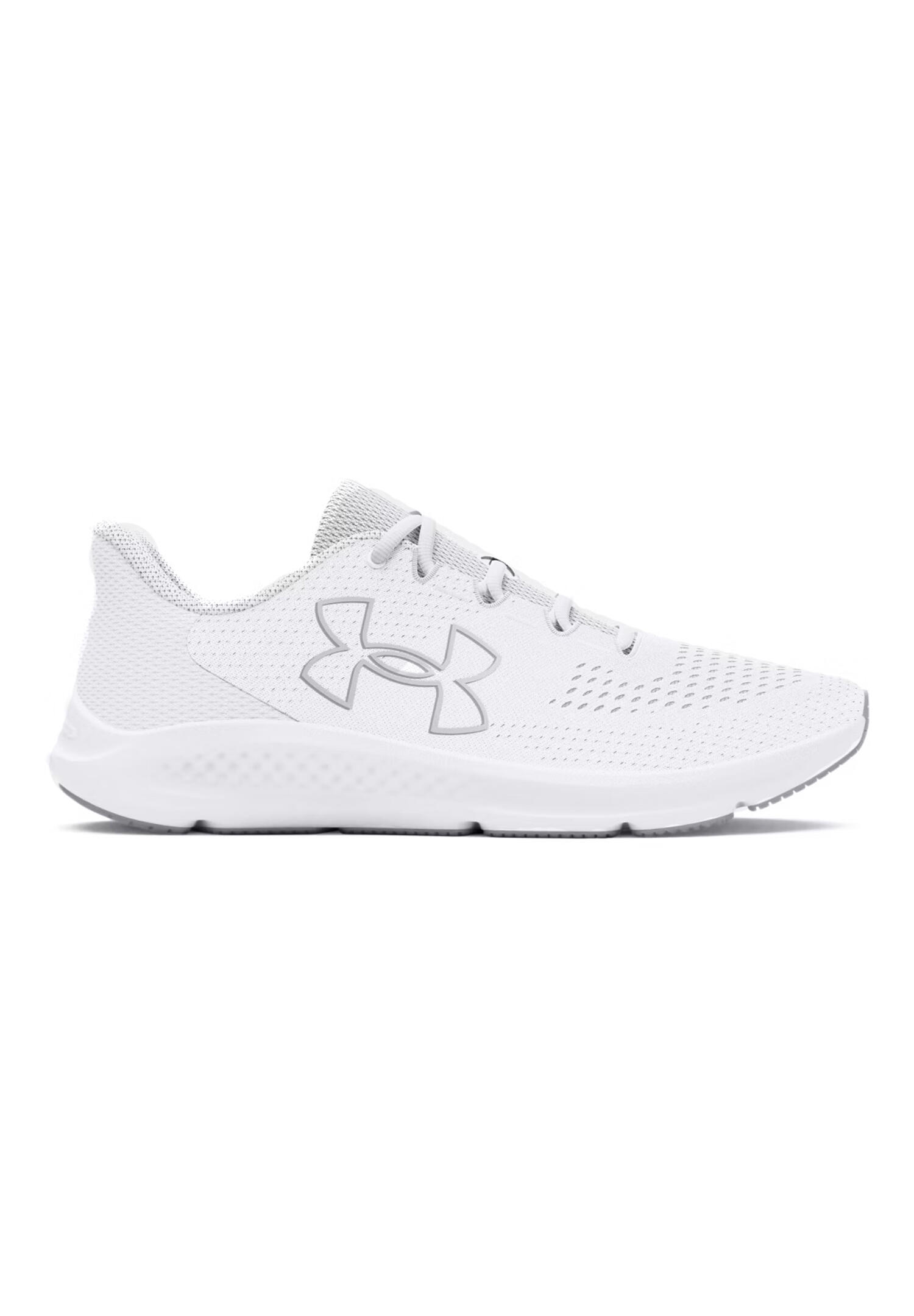 Chaussures de Running Blanches Femme Under Armour Charged Pursuit 7/7