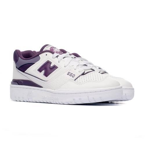 Chaussures New Balance 550 blanc pour femme 3/4