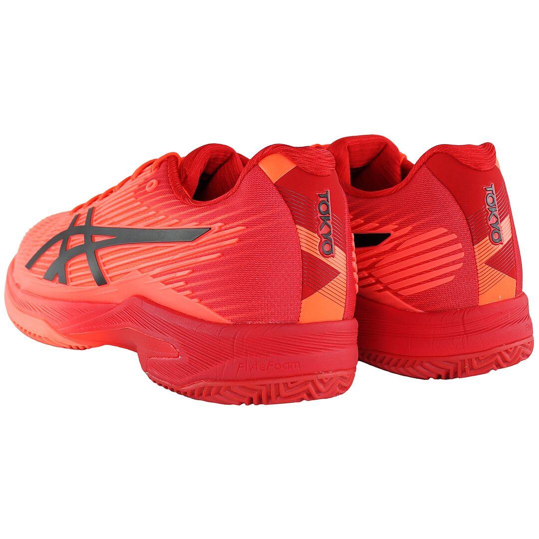 Asics Solution Speed FF Clay Tokyo Mens Red Trainers 3/5