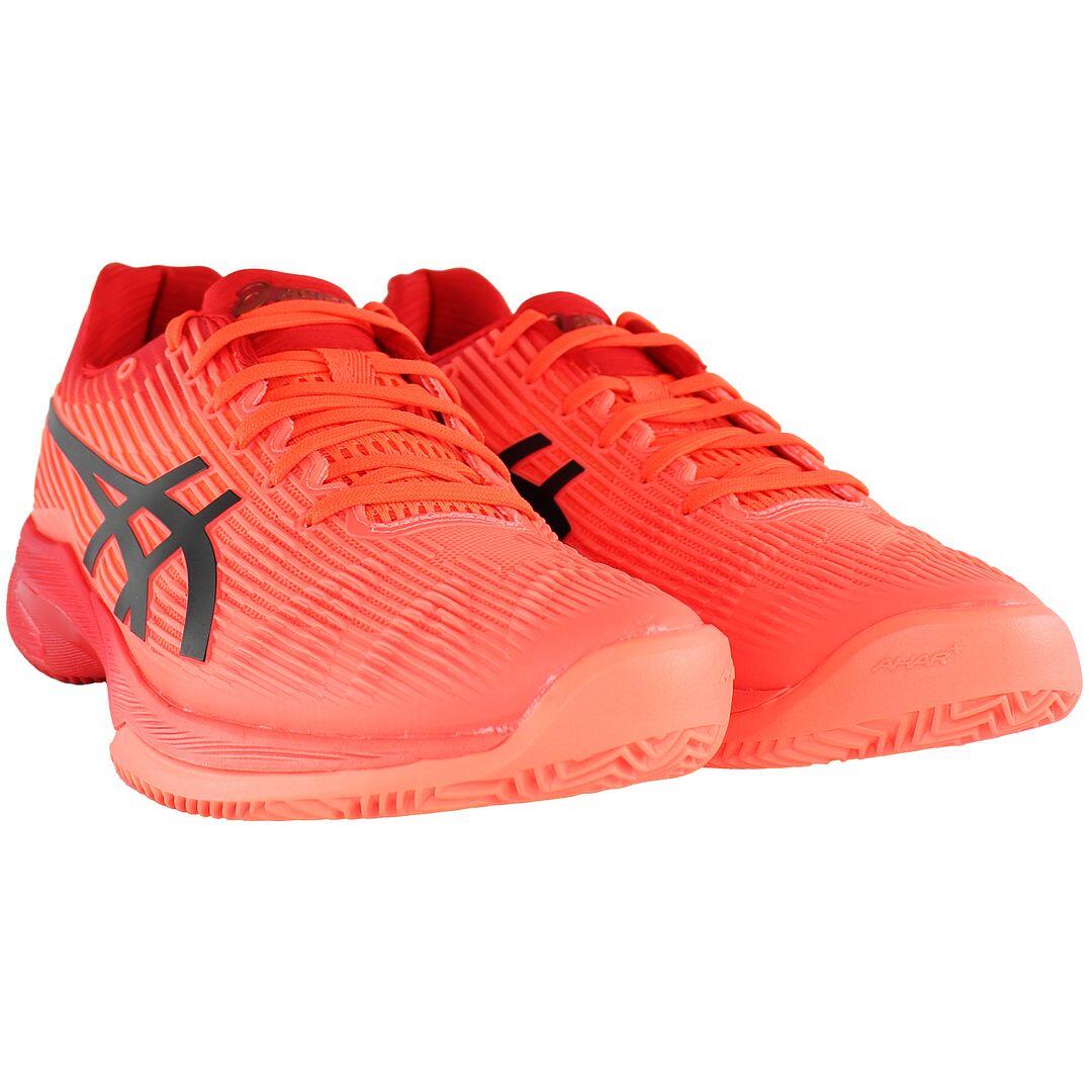 Asics Solution Speed FF Clay Tokyo Mens Red Trainers | Decathlon